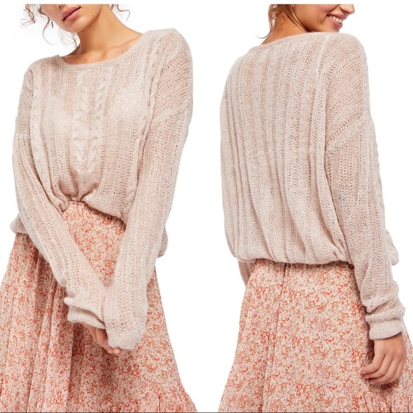 Free People Angel Soft Pullover Sweater Small - Picture 2 of 10